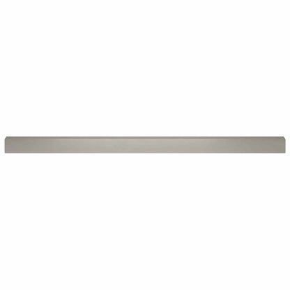 vidaXL Garden Cover Profile 20 pcs 100 x 5 x 5 cm Stainless Steel 3