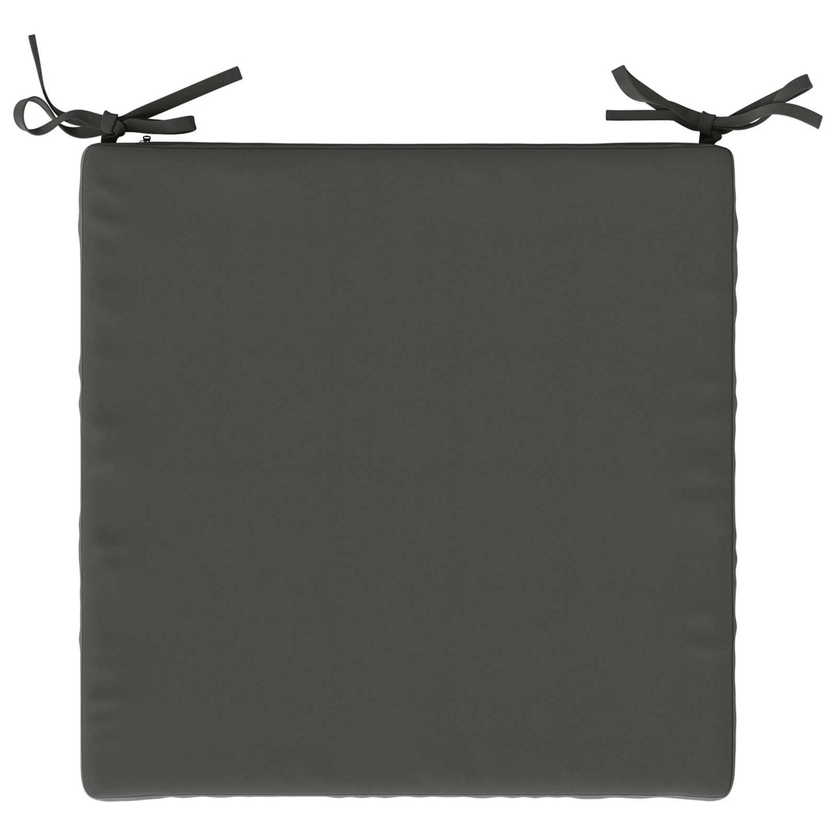 Seat Cushions SOEST 100% Polyester Anthracite 4 pcs Height 7 cm Width 50 cm Anthracite (polyester)