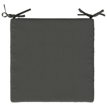Seat Cushions SOEST 100% Polyester Anthracite 4 pcs Height 7 cm Width 50 cm Anthracite (polyester)