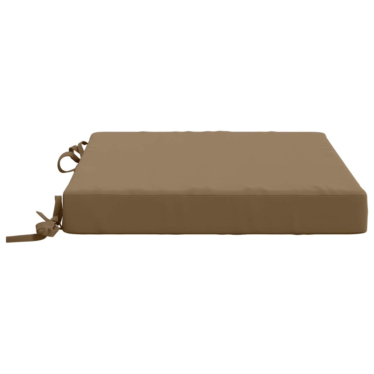 Seat Cushions SOEST 100% Polyester Taupe 50 x 50 x 7 cm 4 pcs Taupe (polyester)