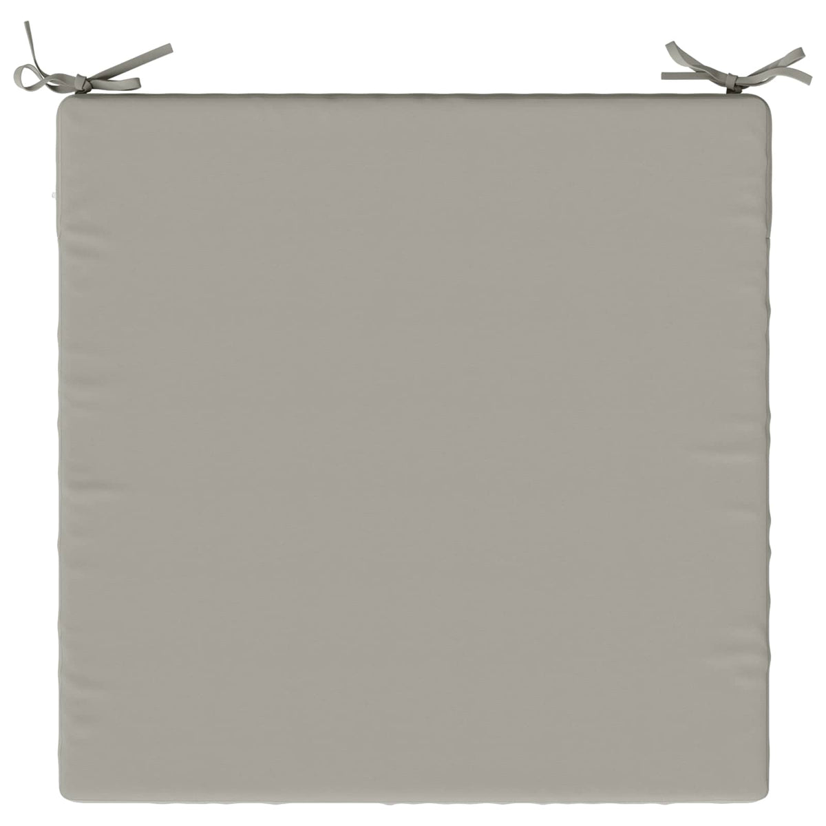Seat Cushions SOEST 100% Polyester Anthracite 4 pcs Height 5 cm Width 60 cm Grey (polyester)