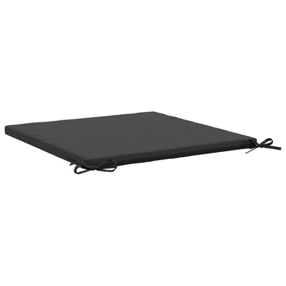 Seat Cushions SOEST 100% Polyester Anthracite 4 pcs Height 3 cm Width 80 cm Anthracite (polyester)