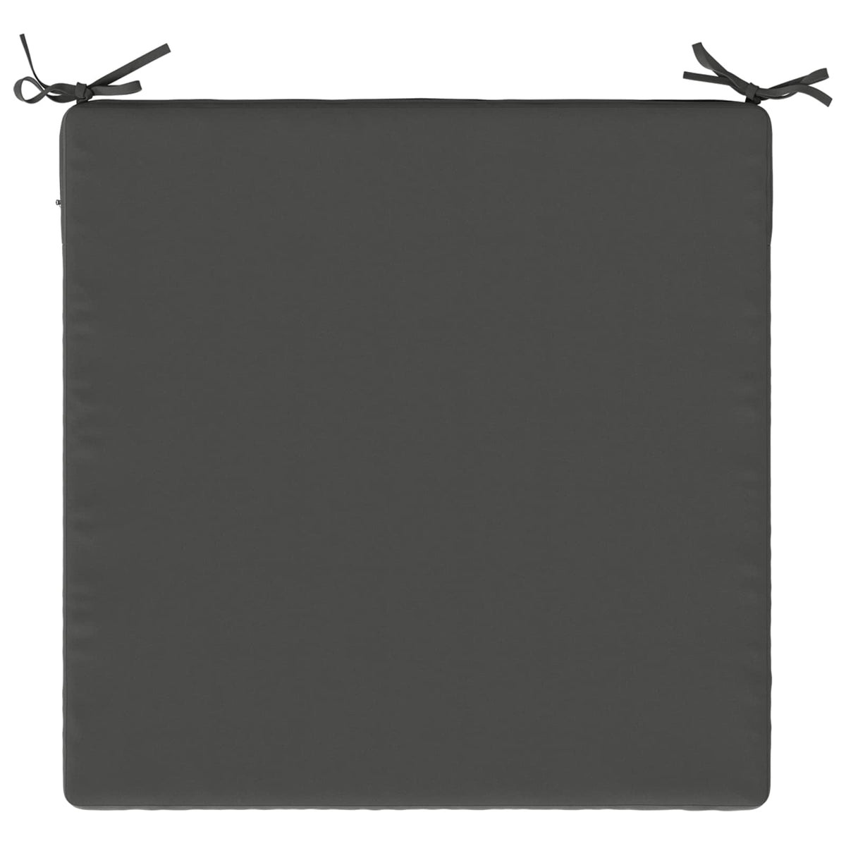 Seat Cushions SOEST 100% Polyester Anthracite 4 pcs Height 3 cm Width 80 cm Anthracite (polyester)