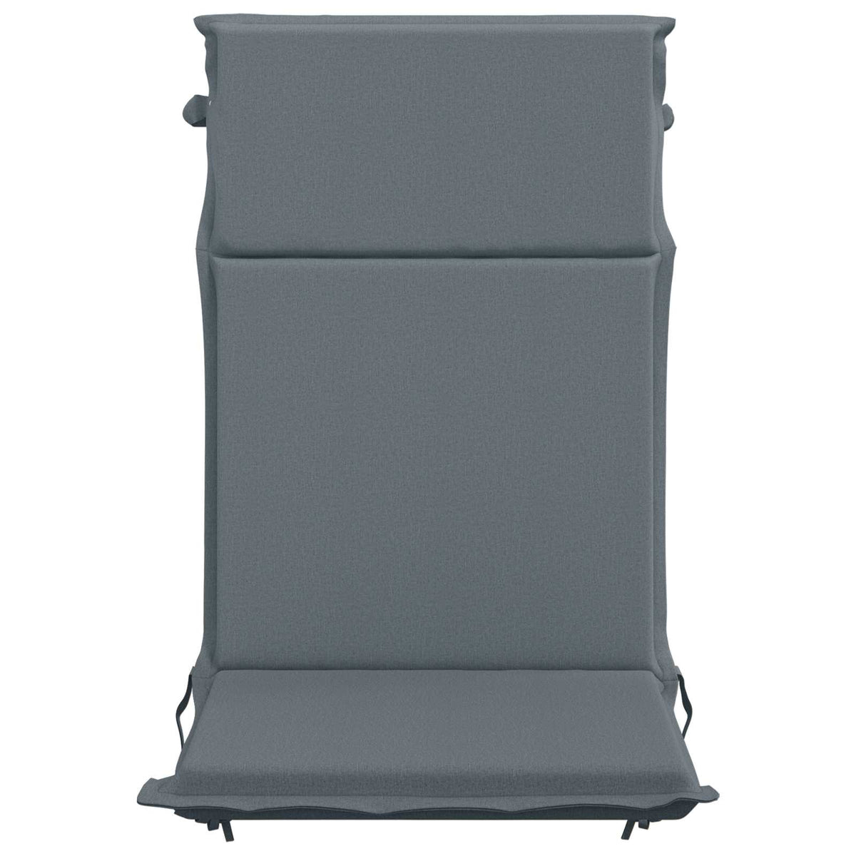 vidaXL High Back Chair Cushion GEMERT 6 pcs 100% Polyester Blue 4