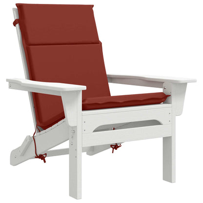 vidaXL High Back Chair Cushion GEMERT 6 pcs 100% Polyester Red 3