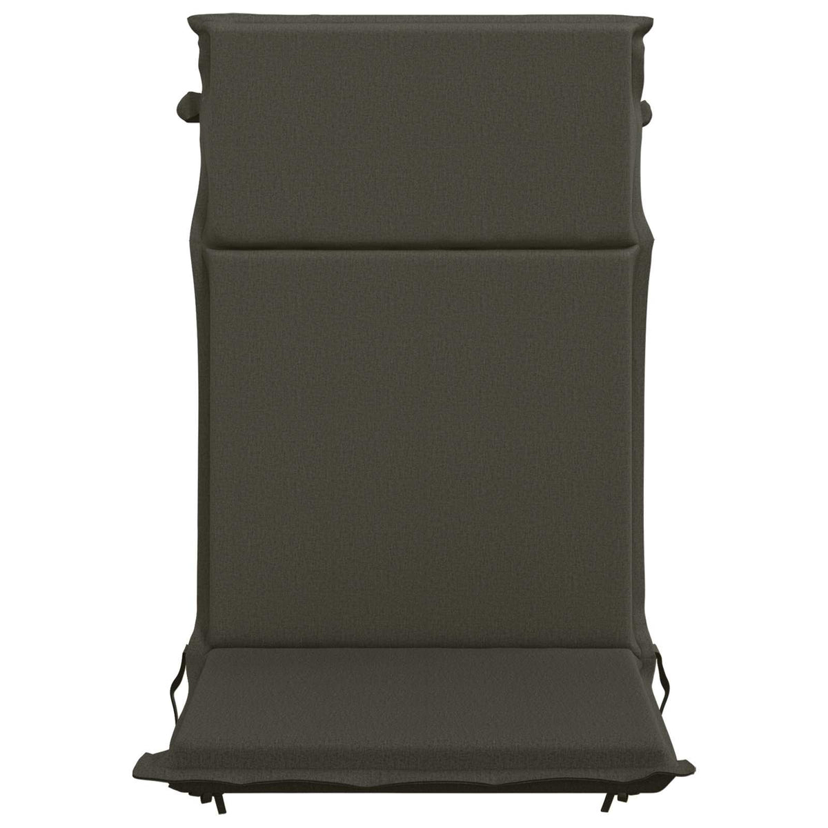 vidaXL High Back Chair Cushion GEMERT 4 pcs 100% Polyester Anthracite 4