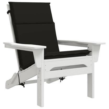 vidaXL High Back Chair Cushion GEMERT 4 pcs 100% Polyester Black 3