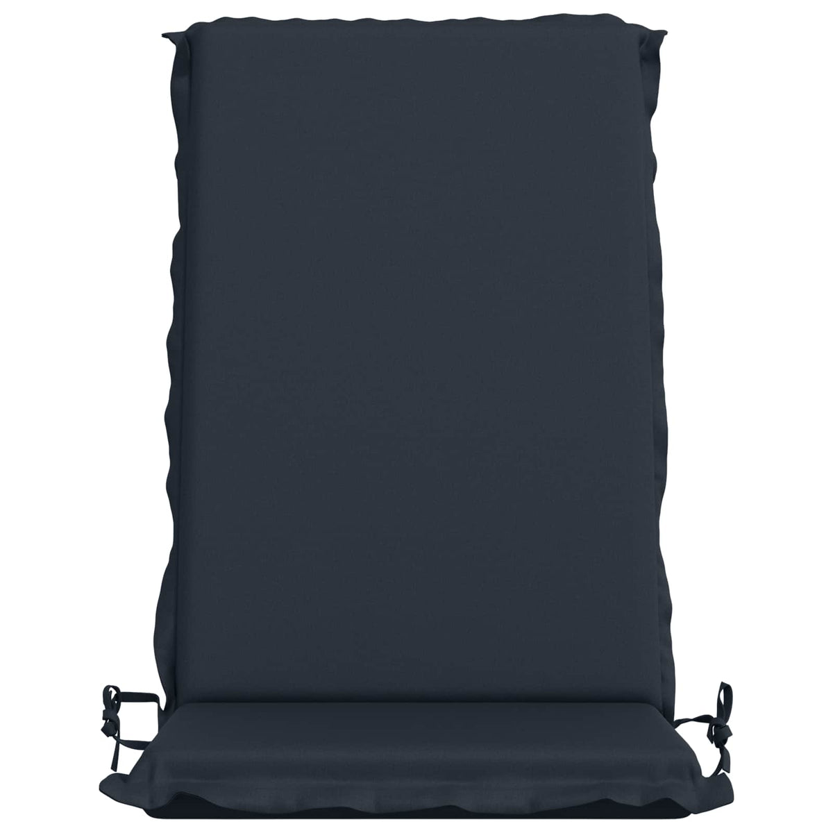 vidaXL High Back Chair Cushion GEMERT 4 pcs 100% Polyester Dark Blue 4