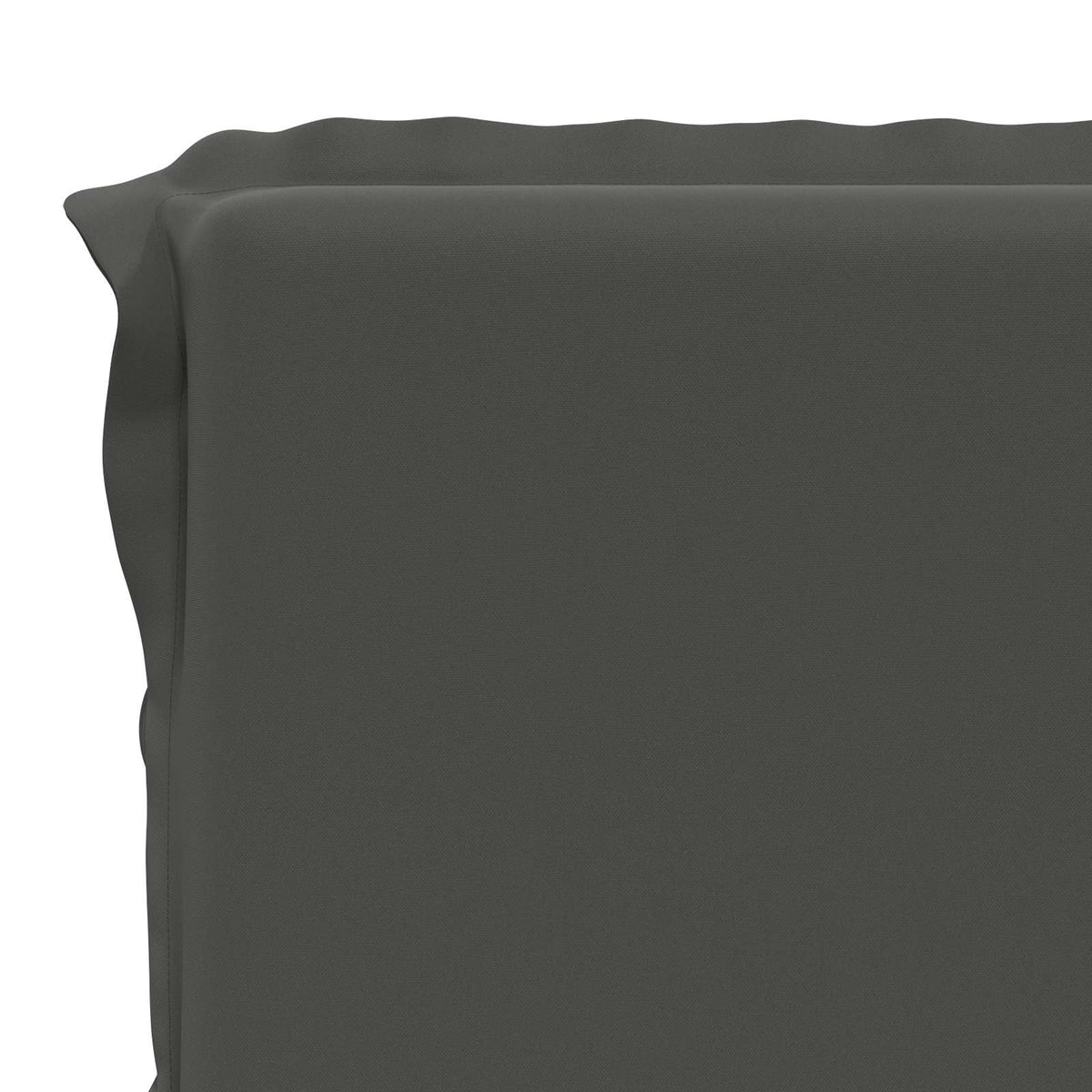 High Back Chair Cushion GEMERT 100% Polyester 2 pcs Anthracite (polyester)