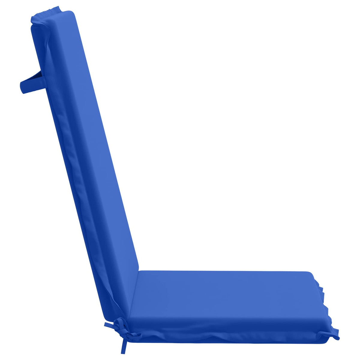 High Back Chair Cushion GEMERT 100% Polyester Taupe 2 pcs Royal blue (polyester)