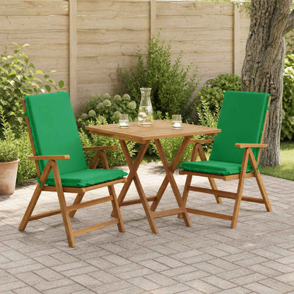 High Back Chair Cushion GEMERT 100% Polyester 2 pcs Green (polyester)
