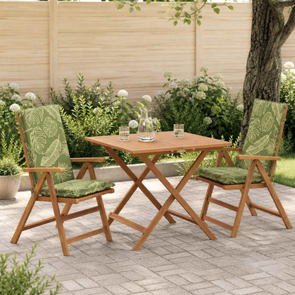 High Back Chair Cushion GEMERT 100% Polyester 2 pcs Leaf design (polyester)