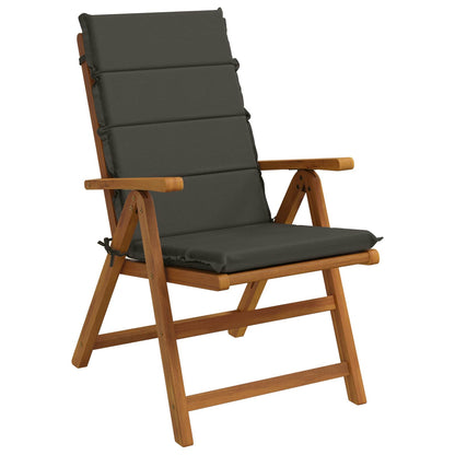 High Back Chair Cushion GEMERT 100% Polyester High Back Cushion (melange) Anthracite 4