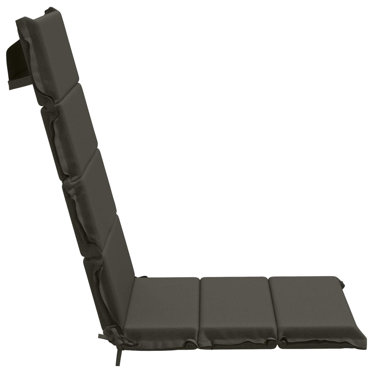 High Back Chair Cushion GEMERT 100% Polyester High Back Cushion (melange) Anthracite 4