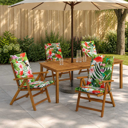 High Back Chair Cushion GEMERT 100% Polyester High Back Cushion (polyester) 4 pcs Multicolour