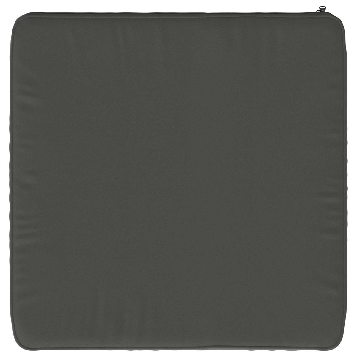 4-Piece Seat Cushions VUGHT 100% Polyester Grey 4 pcs Width 50 cm Anthracite (polyester)