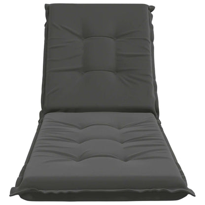 Sunlounger Cushion GEMERT Polyester 190 x 50 x 9 cm Anthracite