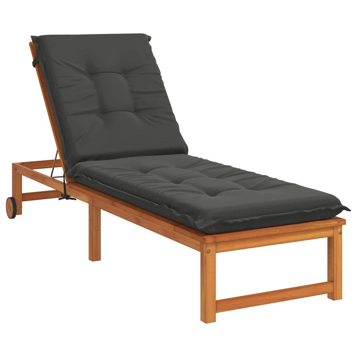 Sunlounger Cushion GEMERT Polyester 190 x 50 x 9 cm Anthracite