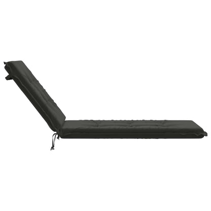 Sunlounger Cushion GEMERT Polyester 190 x 50 x 9 cm Anthracite