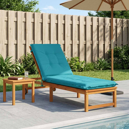 Sunlounger Cushion GEMERT Polyester 190 x 50 x 9 cm Turquoise