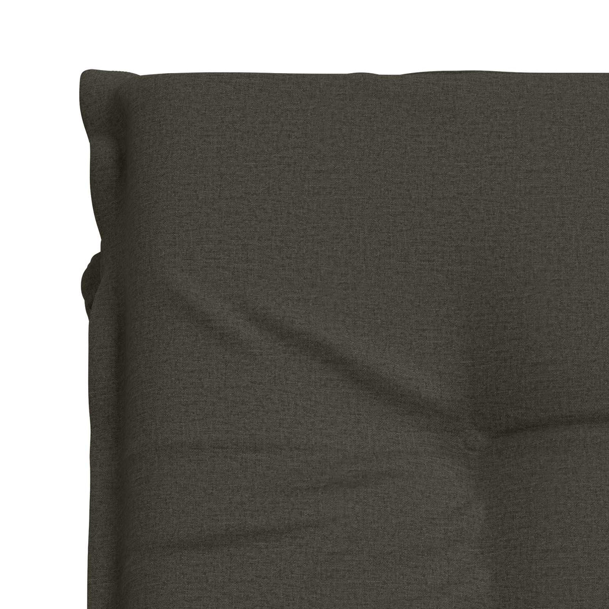 Sunlounger Cushion GEMERT 100% Polyester Melange 190 x 70 x 9 cm Anthracite