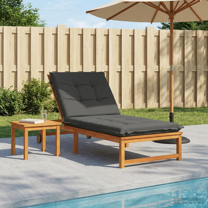 Sunlounger Cushion GEMERT Polyester 190 x 90 x 9 cm Anthracite