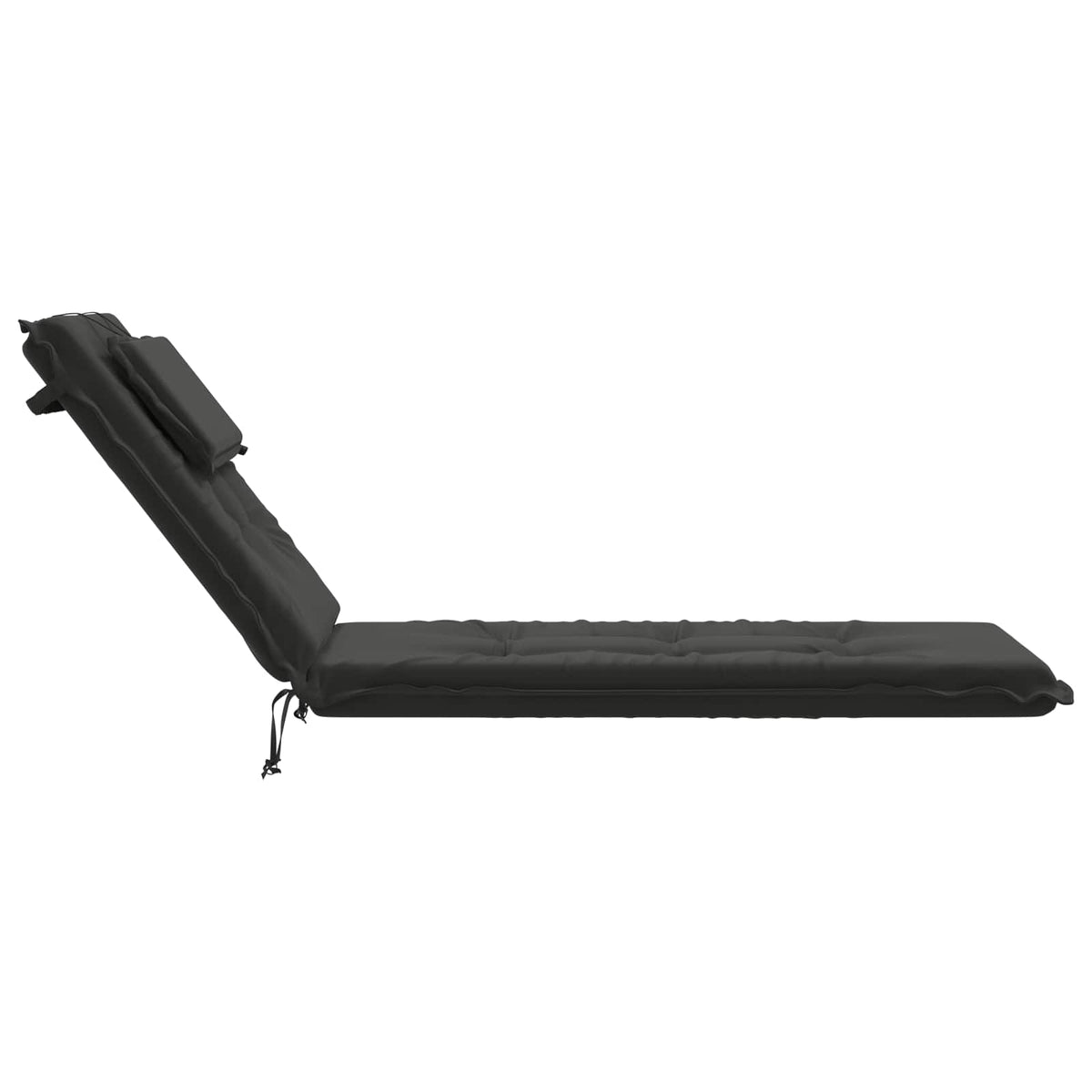 Sunlounger Cushion GEMERT Polyester Anthracite 190 x 60 x 9 cm