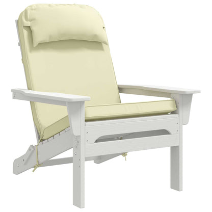 Adirondack Chair Cushion Polyester Cream