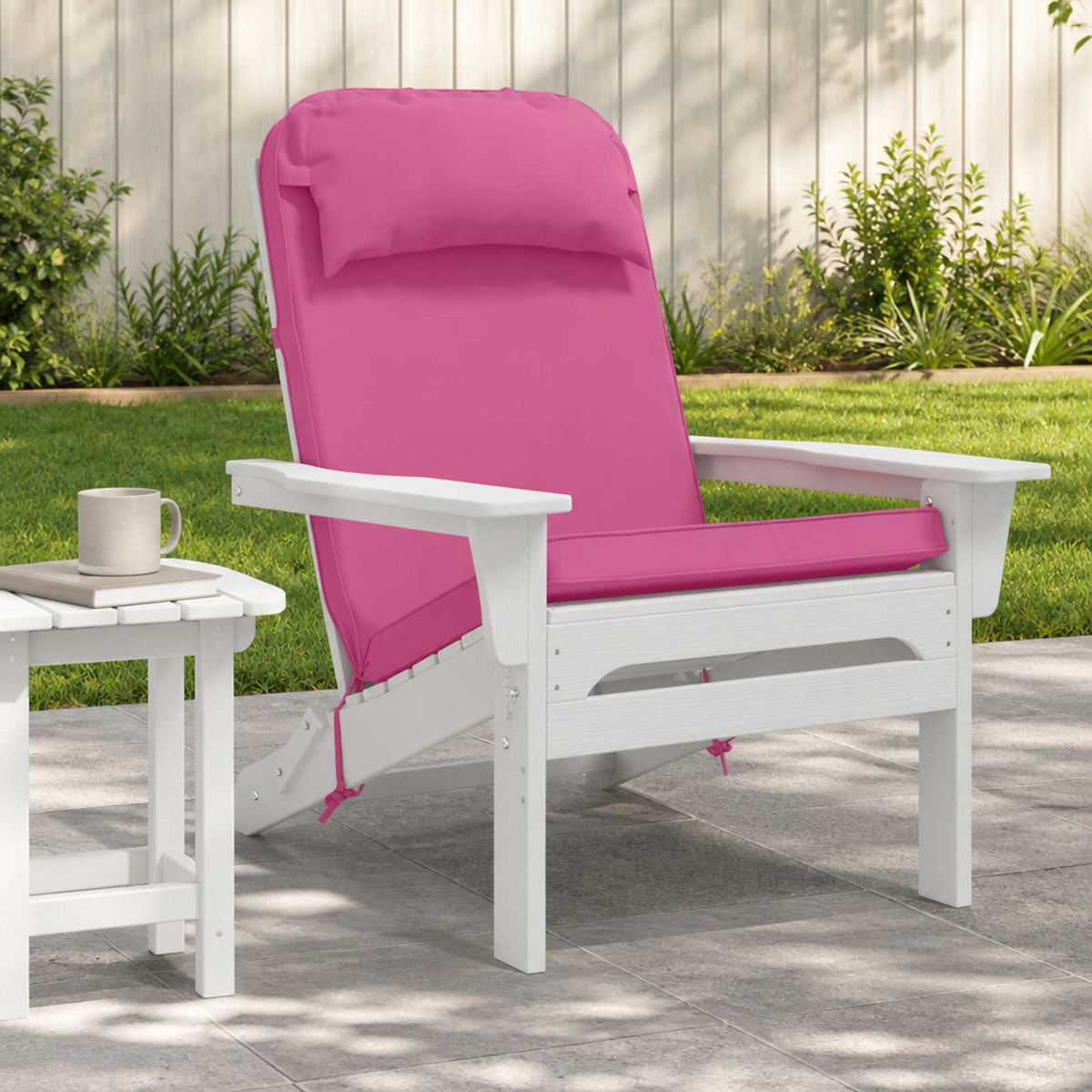 Adirondack Chair Cushion Polyester Pink