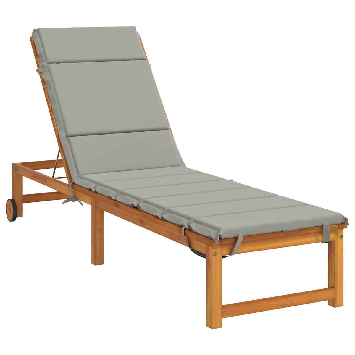 Sunlounger Cushion GEMERT Polyester 200 x 55 x 3 cm Grey