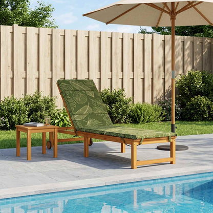 Sunlounger Cushion GEMERT Polyester 200 x 60 x 3 cm Leaf design