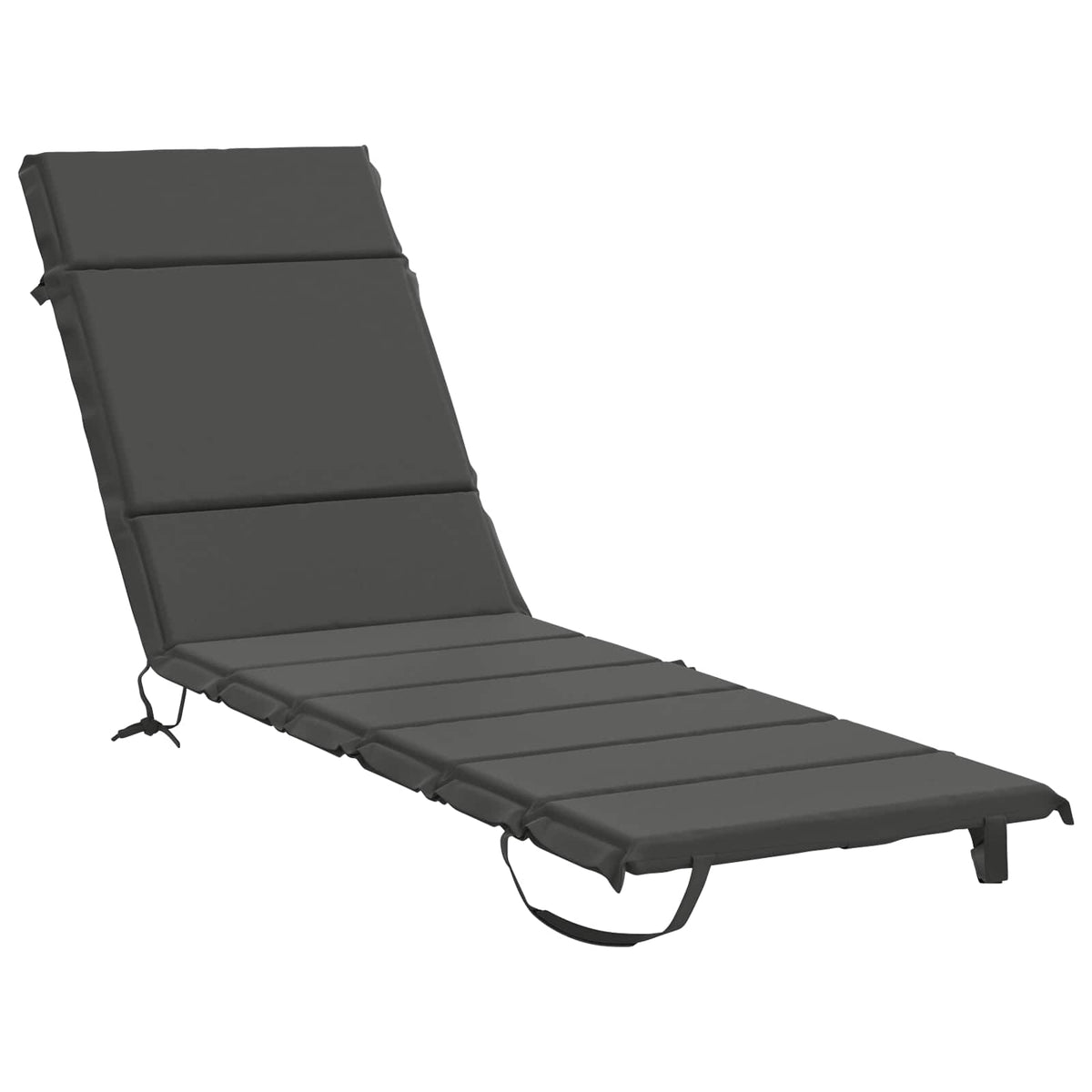 Sunlounger Cushion GEMERT Polyester 200 x 60 x 3 cm Anthracite