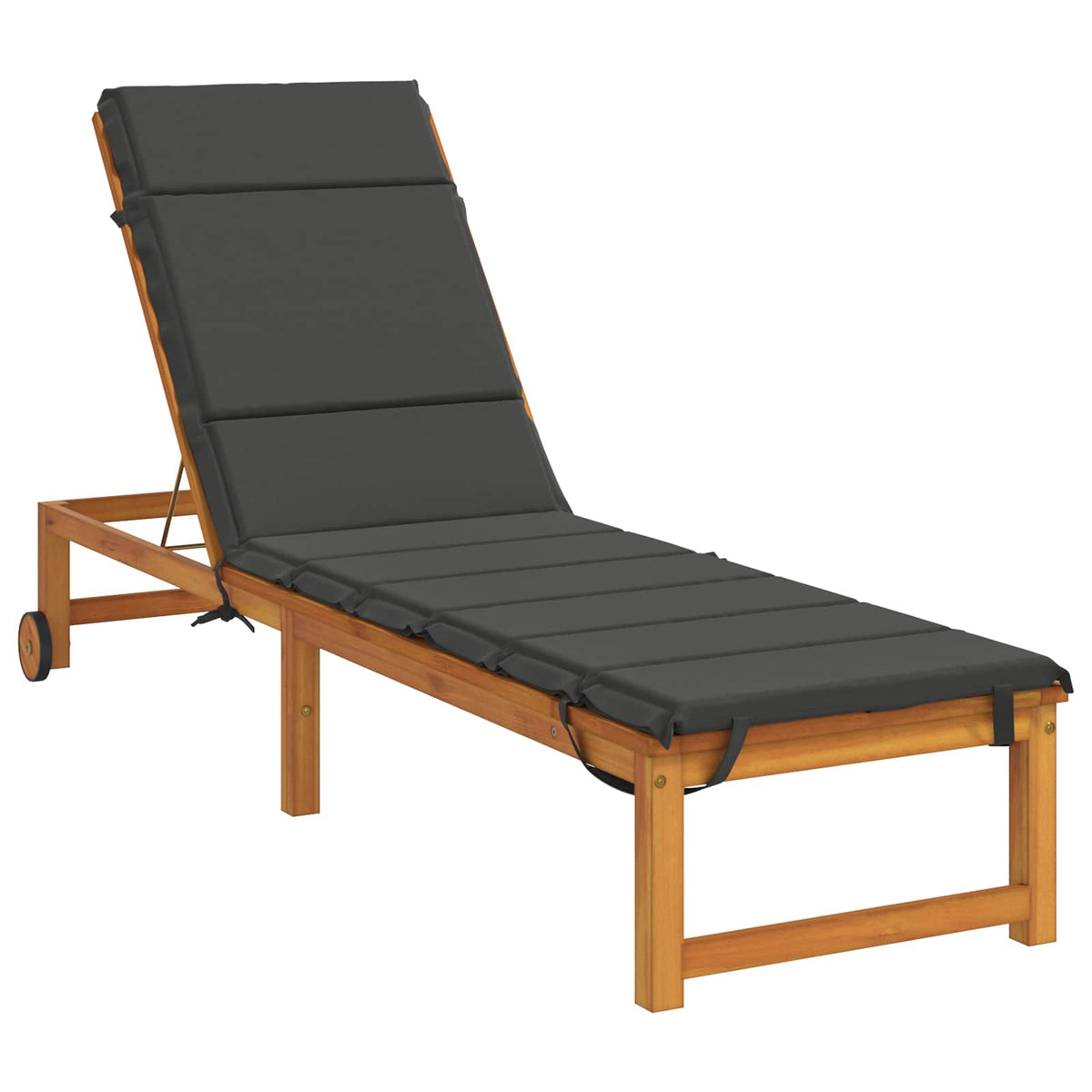 Sunlounger Cushion GEMERT Polyester 200 x 60 x 3 cm Anthracite