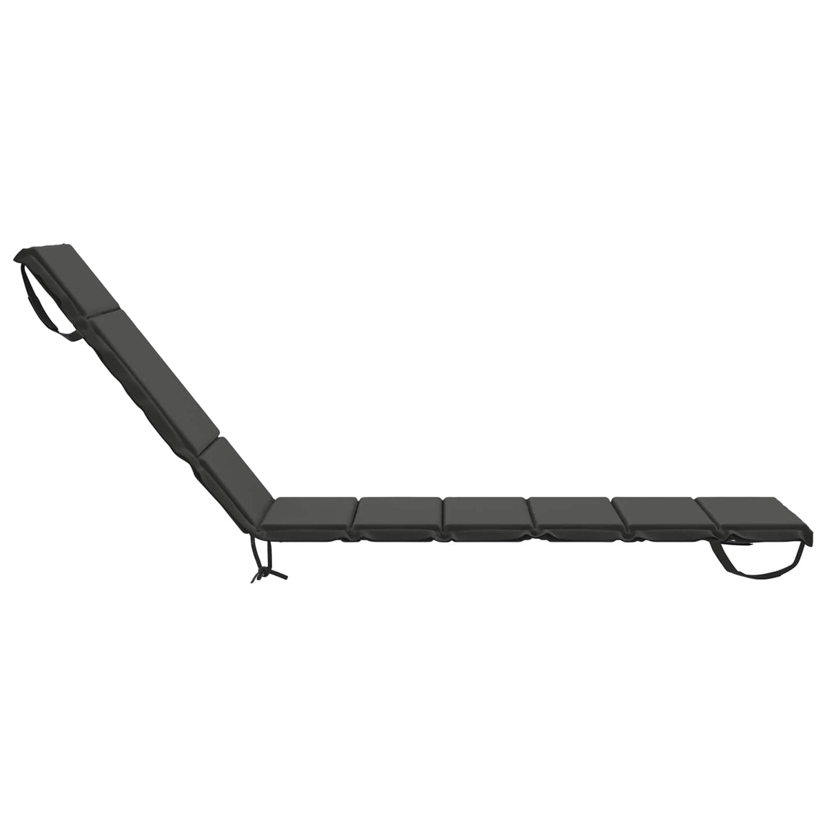 Sunlounger Cushion GEMERT Polyester 200 x 60 x 3 cm Anthracite