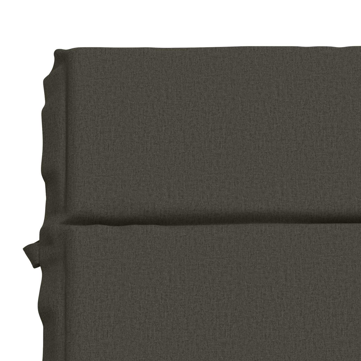 Sunlounger Cushion GEMERT 100% Polyester Melange 200 x 70 x 3 cm Anthracite