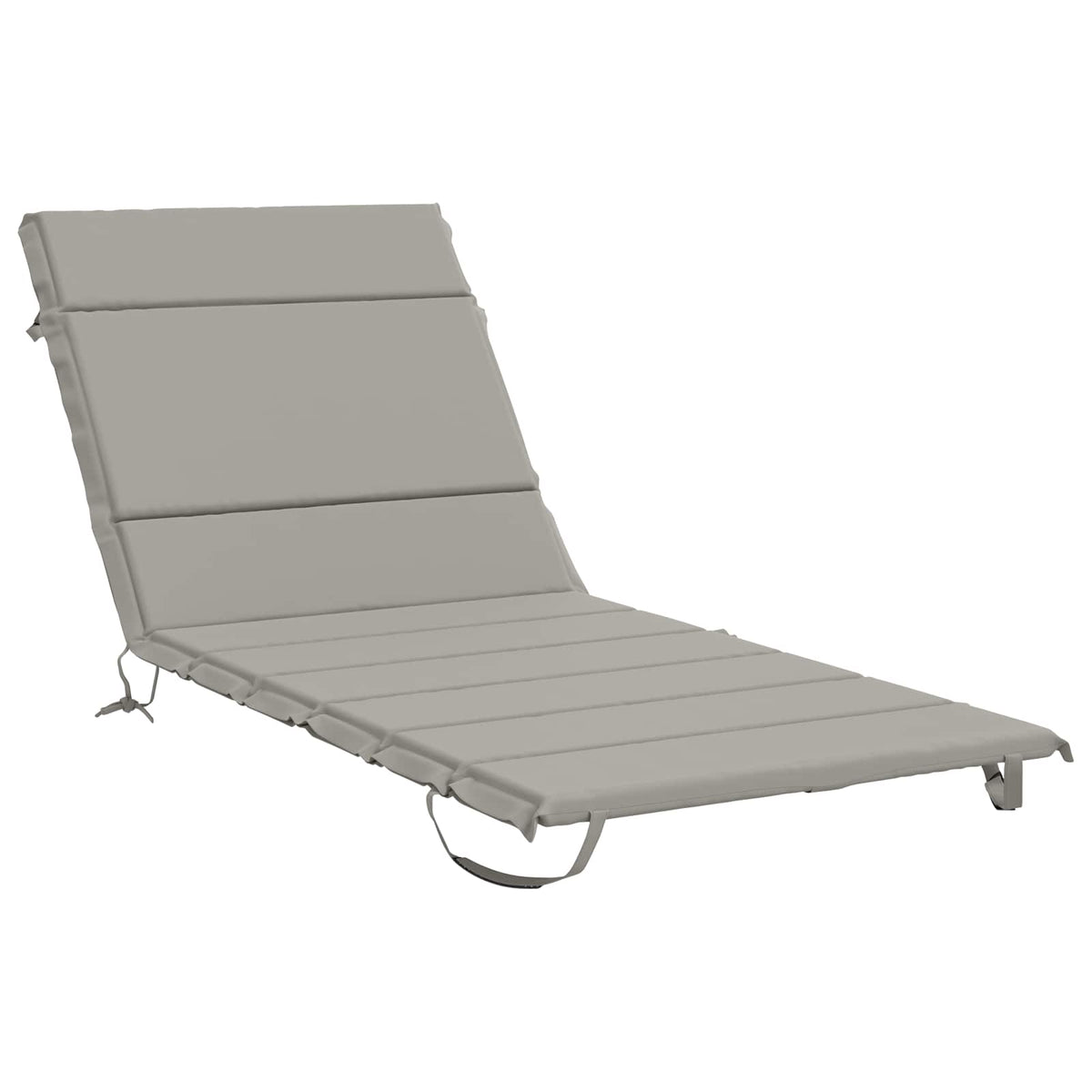 Sunlounger Cushion GEMERT Polyester 200 x 70 x 3 cm Grey