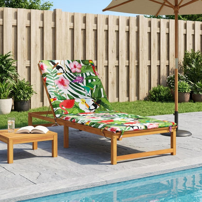 Sunlounger Cushion GEMERT Polyester 200 x 90 x 3 cm Multicolour