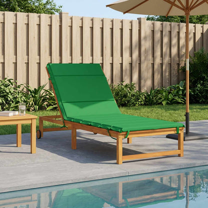 Sunlounger Cushion GEMERT Polyester 200 x 90 x 3 cm Green