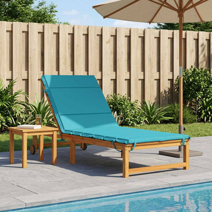 Sunlounger Cushion GEMERT Polyester 200 x 70 x 3 cm Turquoise