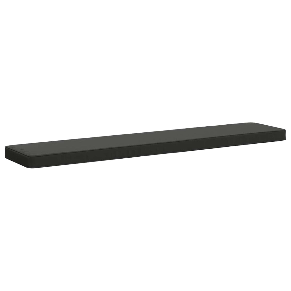 2-Piece Bench Cushions VUGHT 100% Polyester Grey 2 pcs Length 30 cm Width 150 cm Anthracite (polyester)
