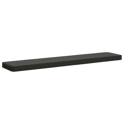 2-Piece Bench Cushions VUGHT 100% Polyester Grey 2 pcs Length 30 cm Width 150 cm Anthracite (polyester)