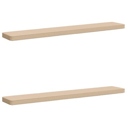 2-Piece Bench Cushions VUGHT 100% Polyester Grey 2 pcs Length 30 cm Width 170 cm Cream (melange)