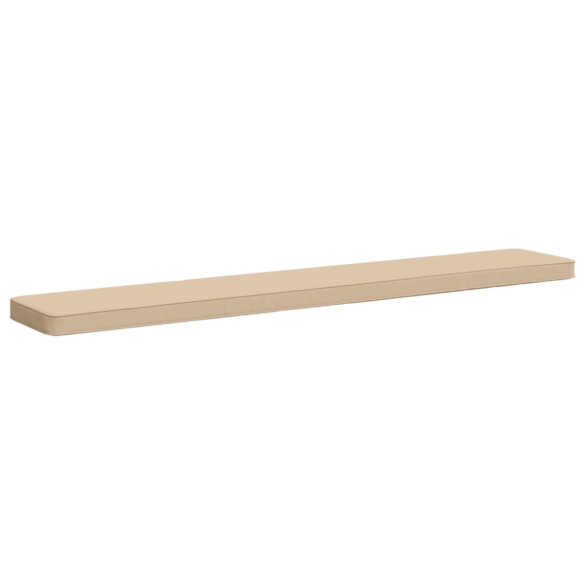 2-Piece Bench Cushions VUGHT 100% Polyester Grey 2 pcs Length 30 cm Width 170 cm Cream (melange)