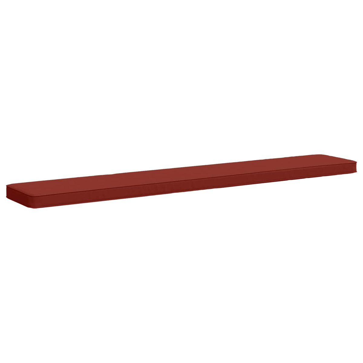 2-Piece Bench Cushions VUGHT 100% Polyester Red 2 pcs Length 30 cm Width 200 cm Red (melange)