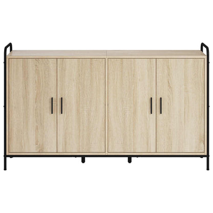 Sideboard 135 x 33 x 81 cm Engineered Wood Sonoma oak