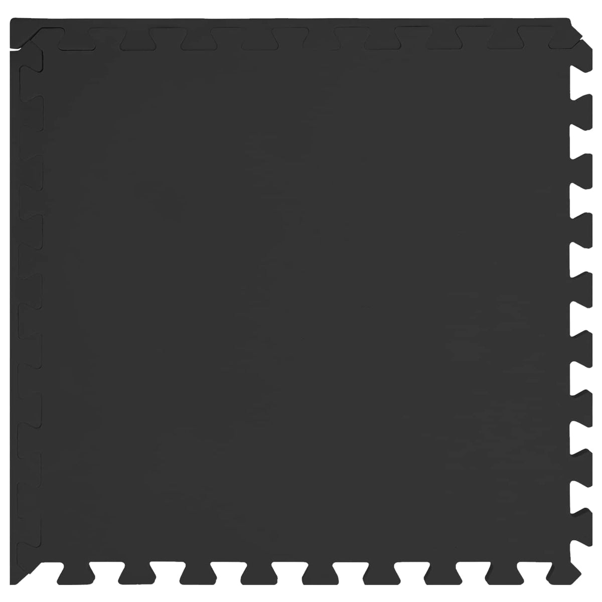 vidaXL Floor Mats 50 pcs Black 18 m² EVA Foam 5