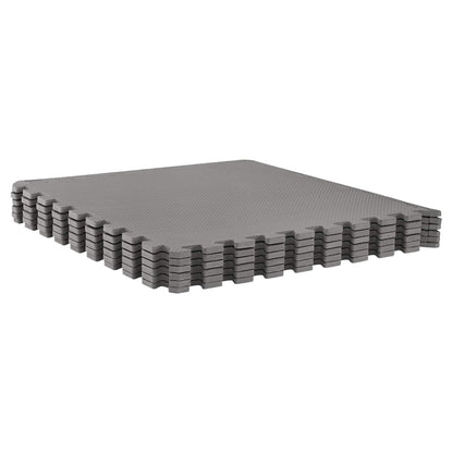 vidaXL Floor Mats 50 pcs Grey 18 m² EVA Foam 4
