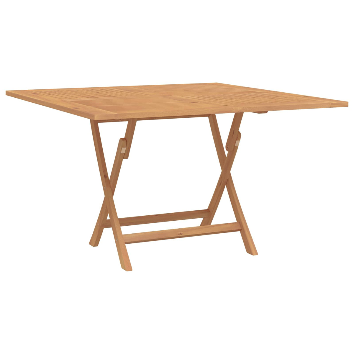 vidaXL Garden Bistro Set 3 pcs Natural Solid Teak Wood 5