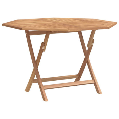 vidaXL Garden Bistro Set 3 pcs Natural Solid Teak Wood 5