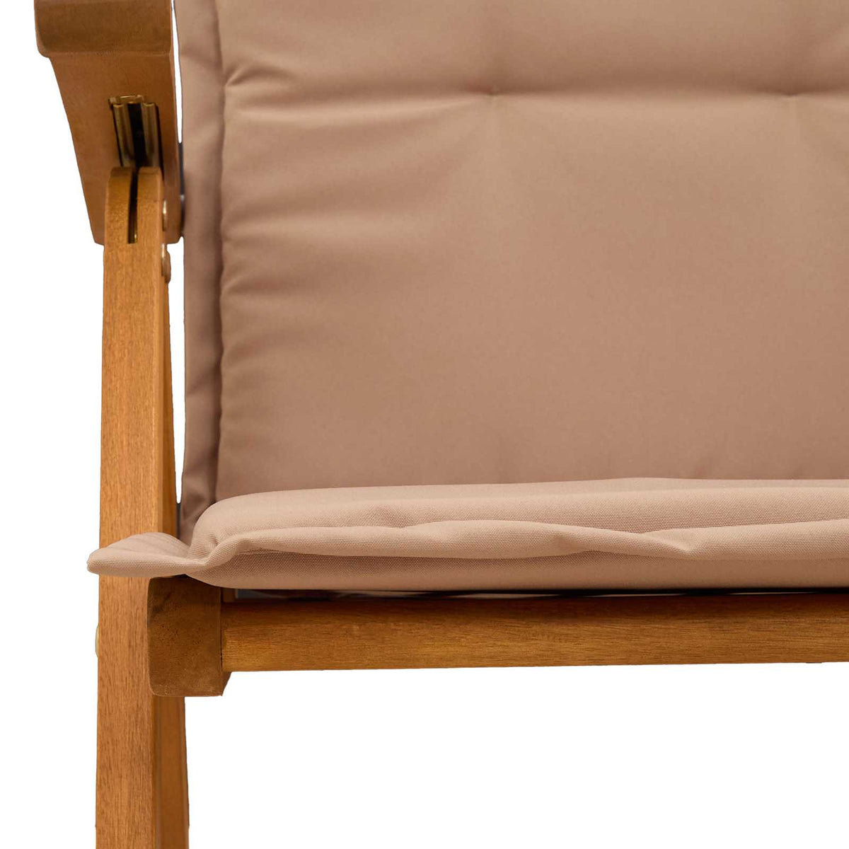 vidaXL Reclining Garden Chairs 4 pcs Natural Solid Acacia Wood 5